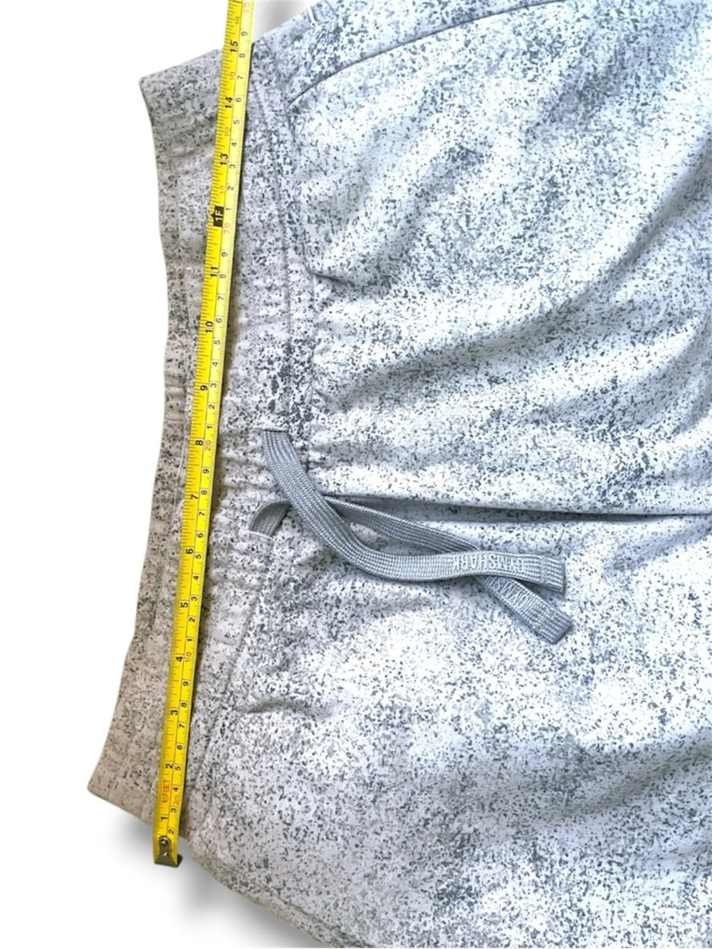 Gymshark Gray Speckled Joggers Mens Medium Athletic Sweatpants Tapered Gym